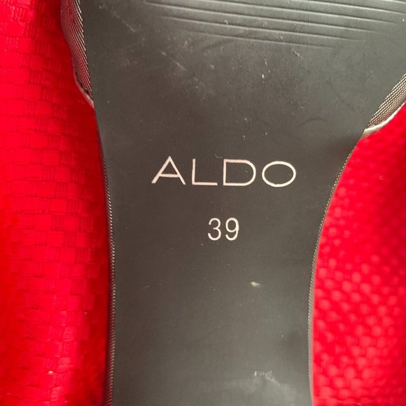 .ALDO kitten heel Women's Peep Toe Slip On - Picture 11 of 13